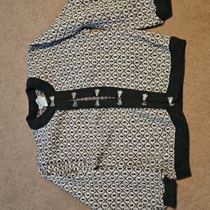 L.L. Bean Womens  Wool Blend Sweater. Made In Norway